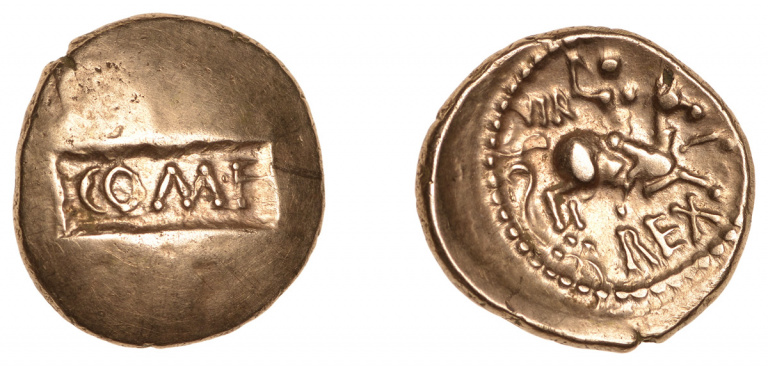 Lot 10 Gold stater of Verica