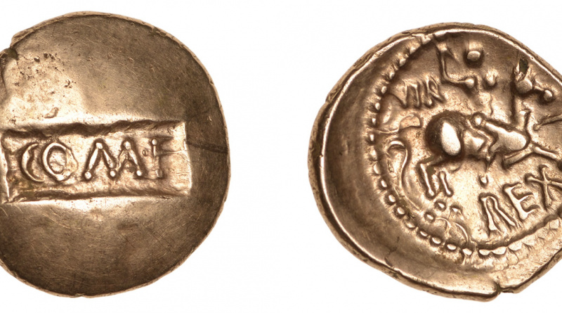 Lot 10 Gold stater of Verica