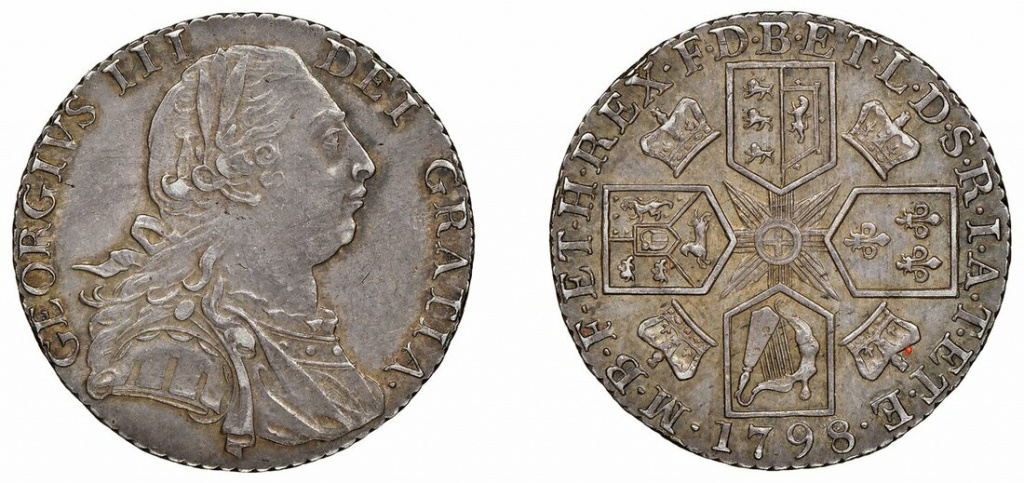 George III "Dorrien Magens" shilling
