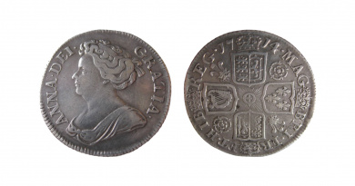 Shilling of Queen Anne