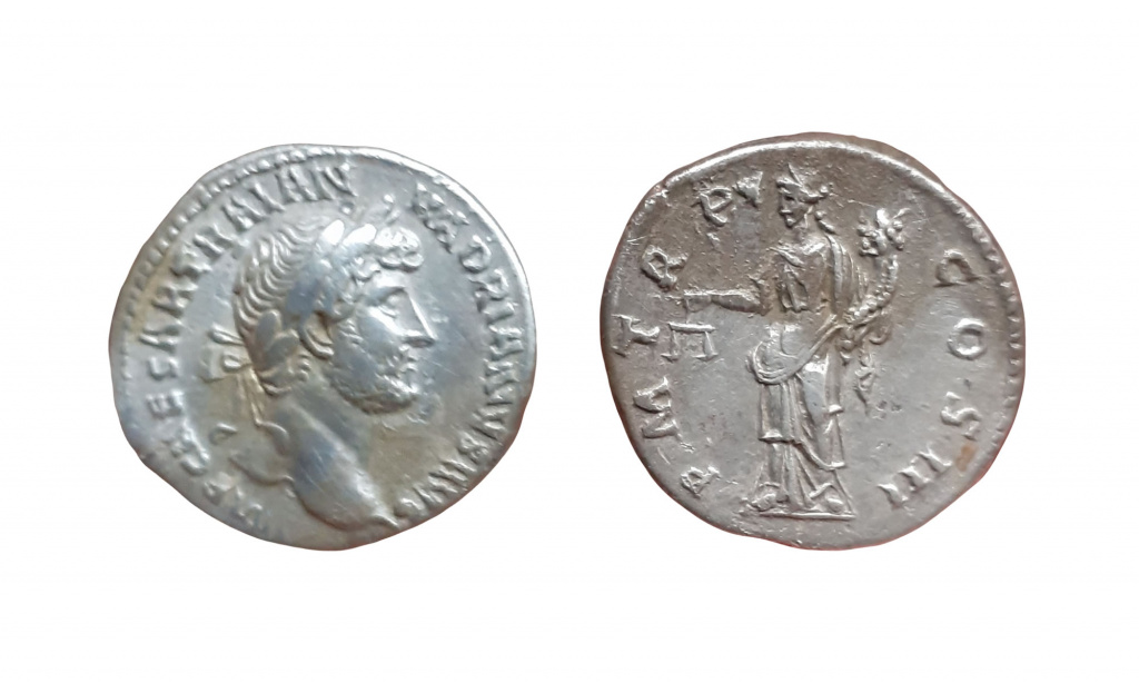 denarius of Hadrian