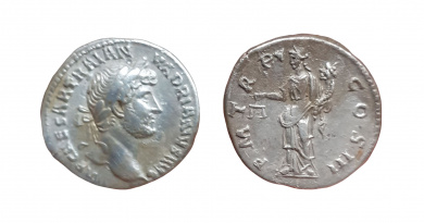 denarius of Hadrian