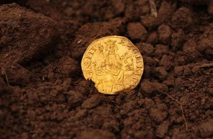 henry III gold penny unearthed
