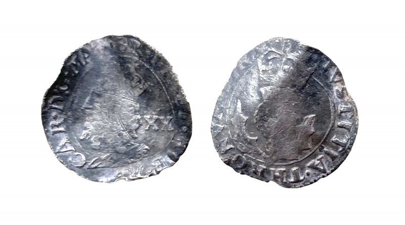 Charles I Scottish twenty pence piece