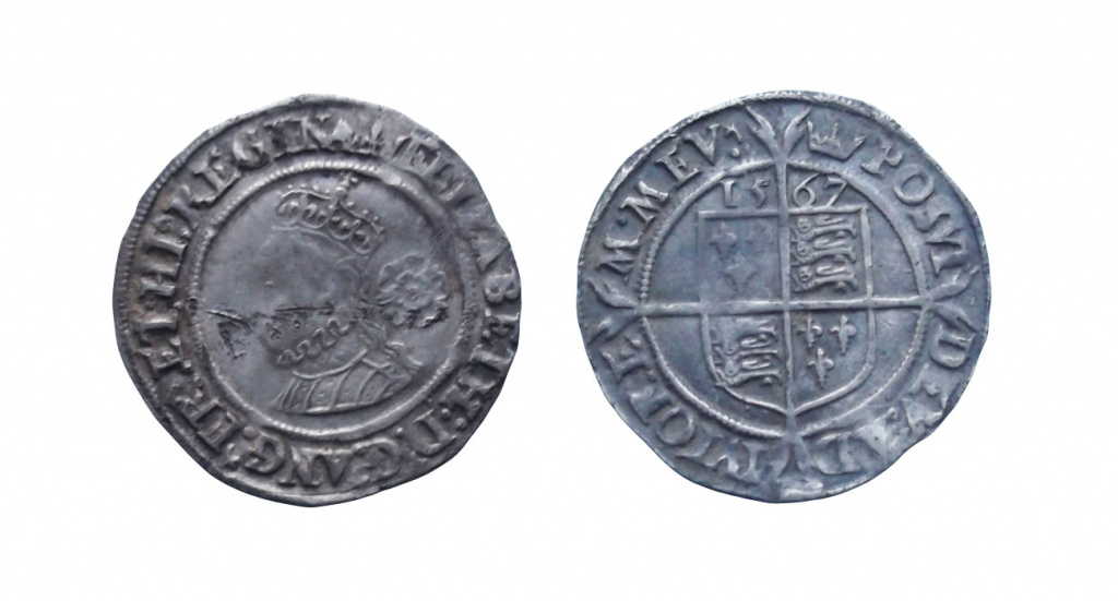 Sixpence of Elizabeth I