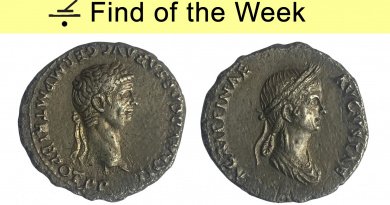 denarius of Claudius and Agrippina