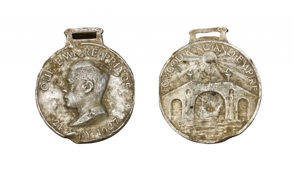 1927 Empire Day medal