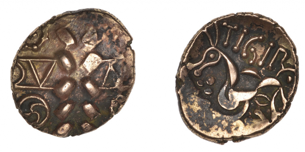 Gold stater of the Corieltauvi