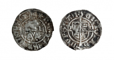 Sovereign type penny of Henry VIII