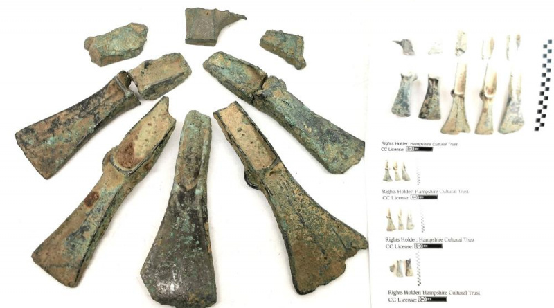 Middle Bronze Age palstave axehead hoard