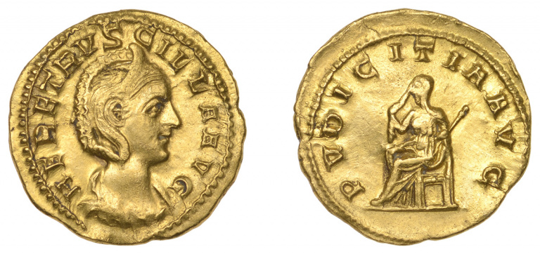 Aureus of Herennia Etruscilla