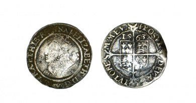 Threepence of Elizabeth I
