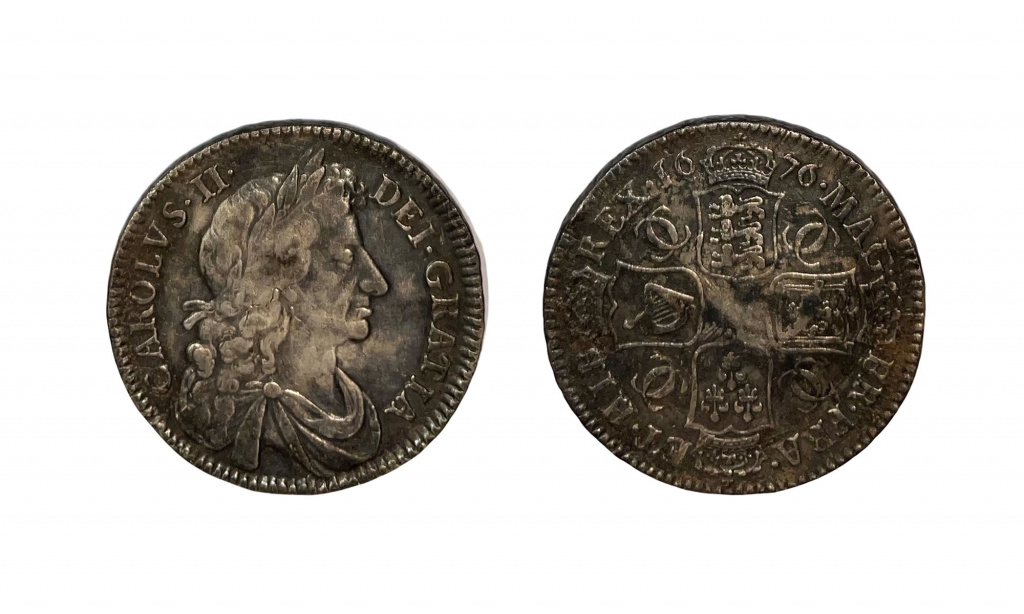 Halfcrown of Charles II