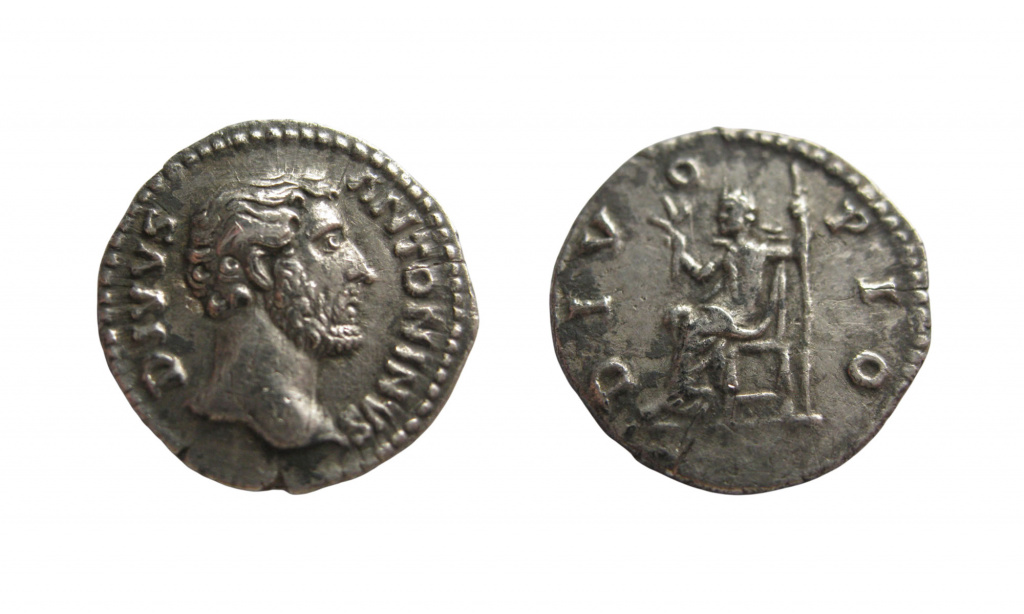 Denarius of Marcus Aurelius and Lucius Verus