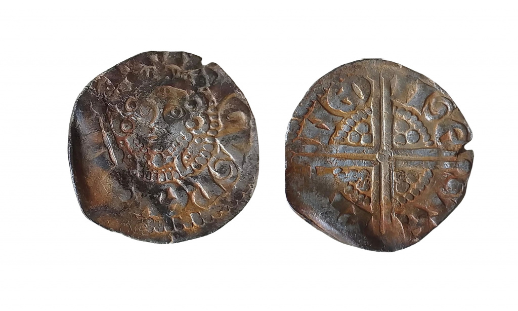 Henry III voided long cross penny