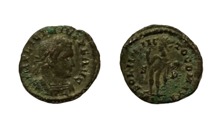 Billon follis of Licinius I