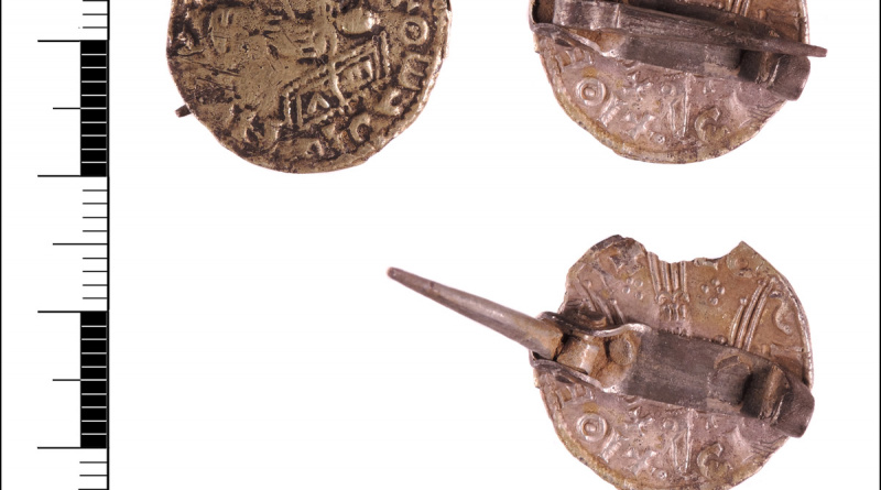 Agnus Dei penny brooch