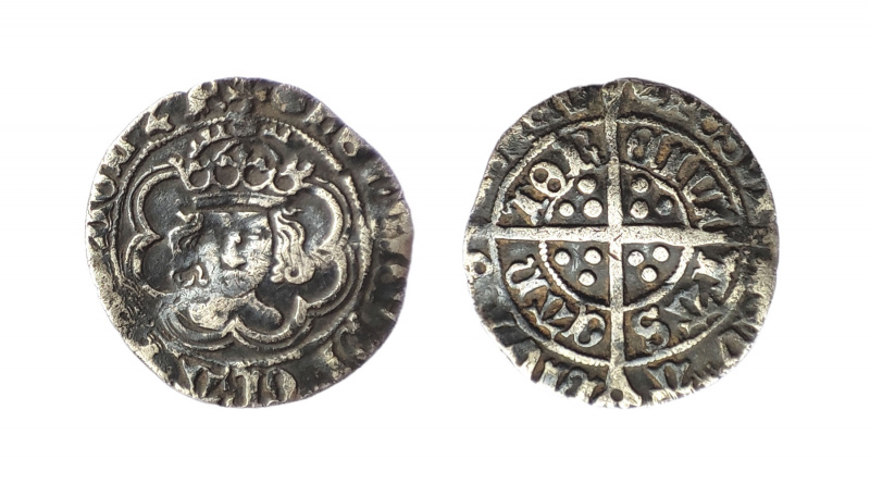 Canterbury halfgroat of Henry VII