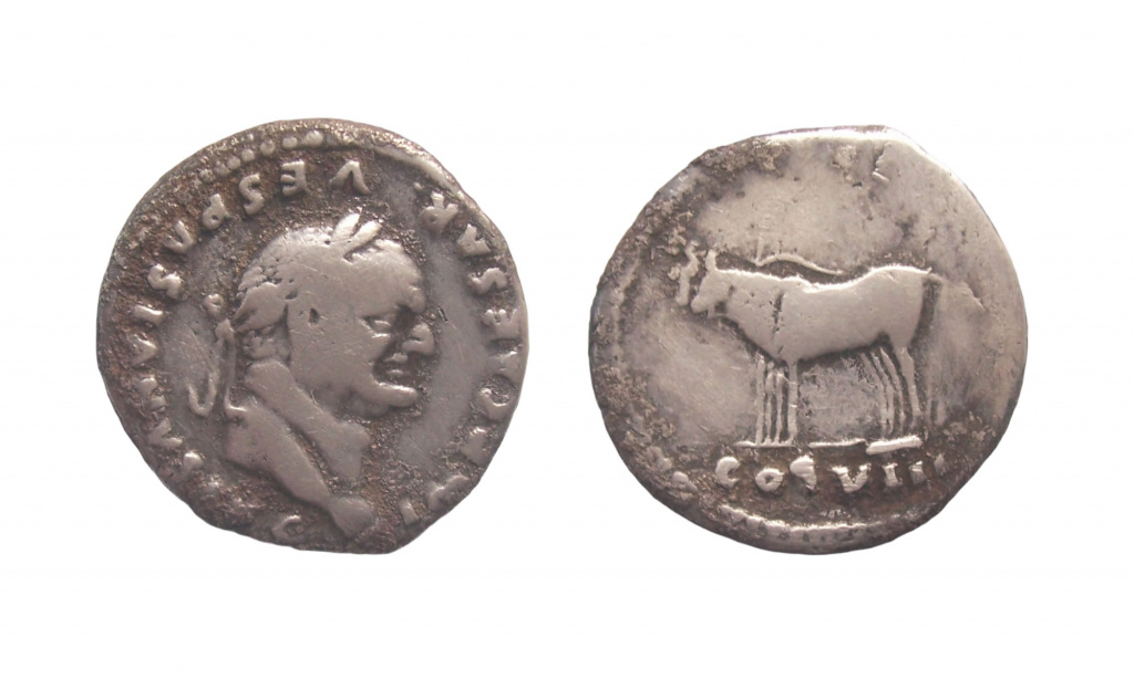 Denarius of Vespasian