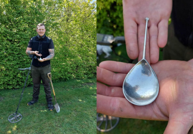 Suffolk detectorist finds rare 15th century spoon