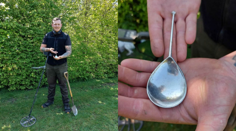 Suffolk detectorist finds rare 15th century spoon