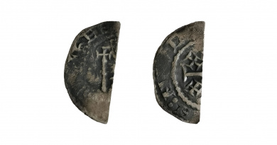 Cut halfpenny of Henry II