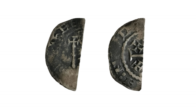 Cut halfpenny of Henry II