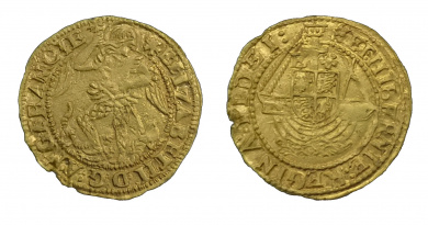 Quarter angel of Elizabeth I