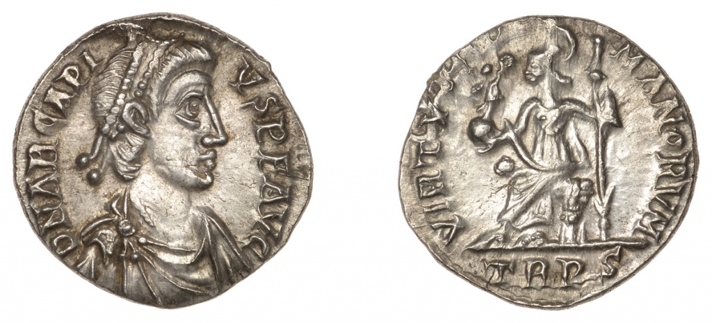Siliqua of Arcadius