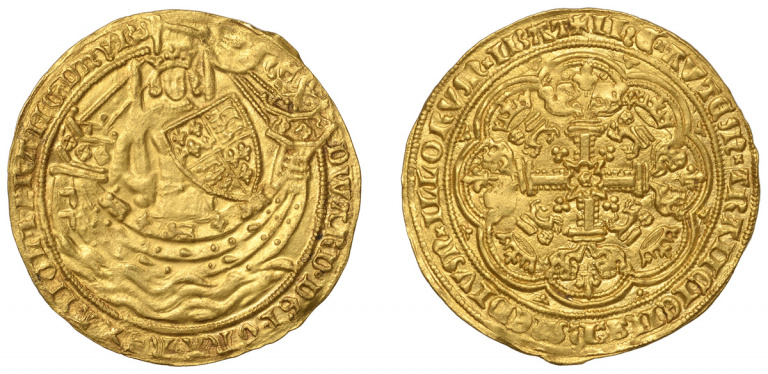 Edward III pre-treaty noble series Gf