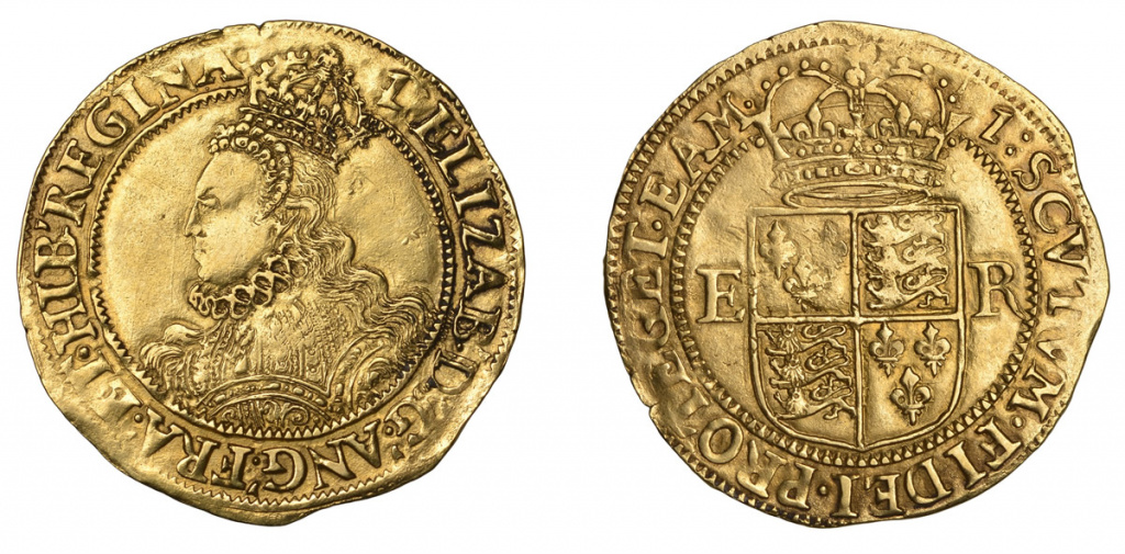 Elizabeth I half pound