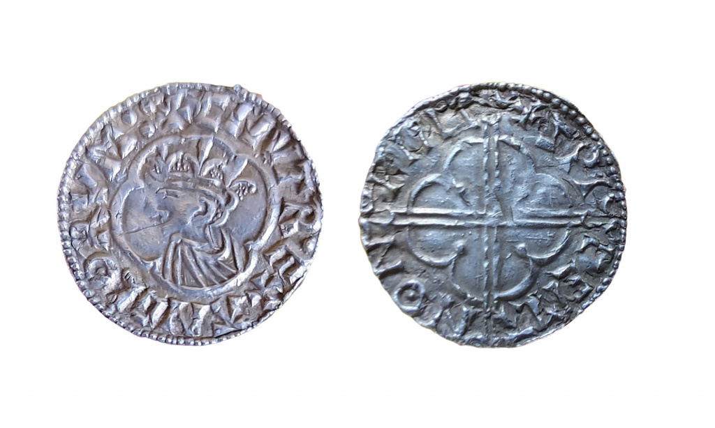 quatrefoil type penny of Cnut