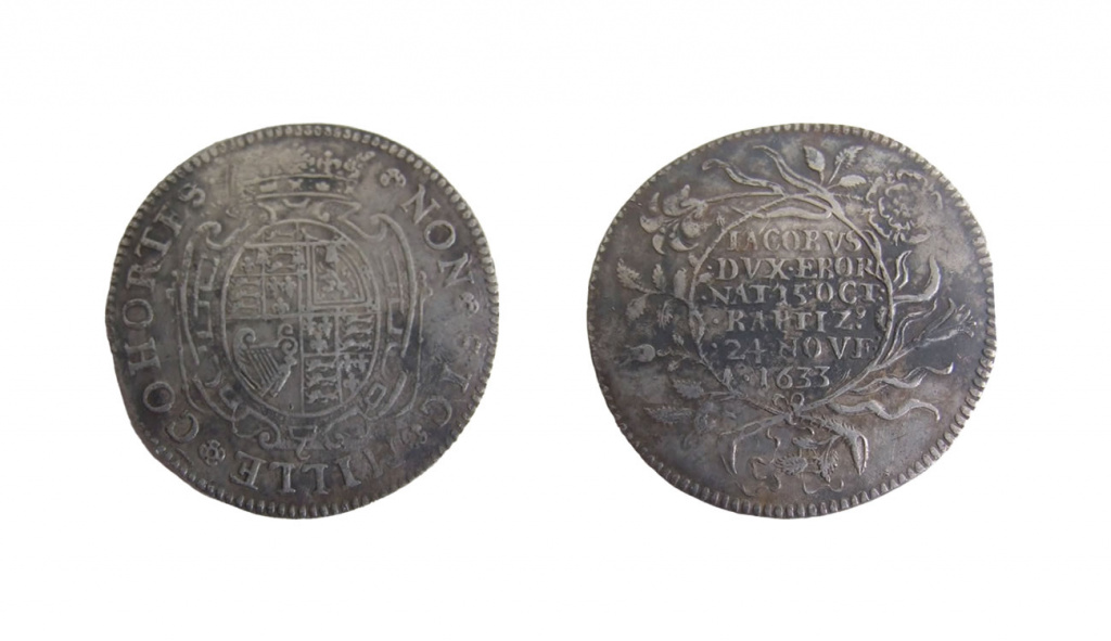 James II commemorative medal