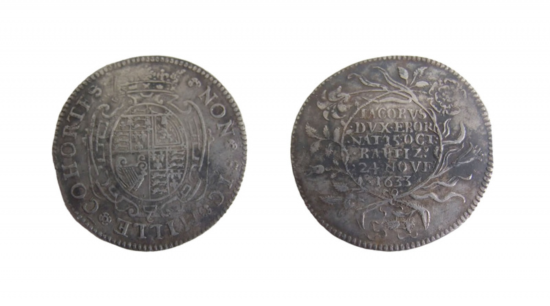James II commemorative medal