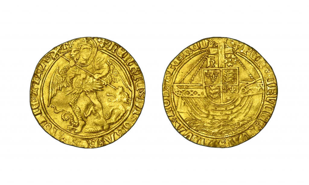 Gold angel of Henry VII