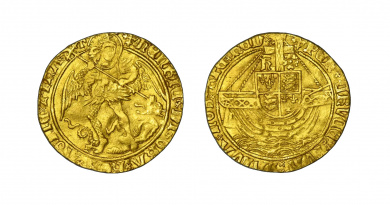Gold angel of Henry VII