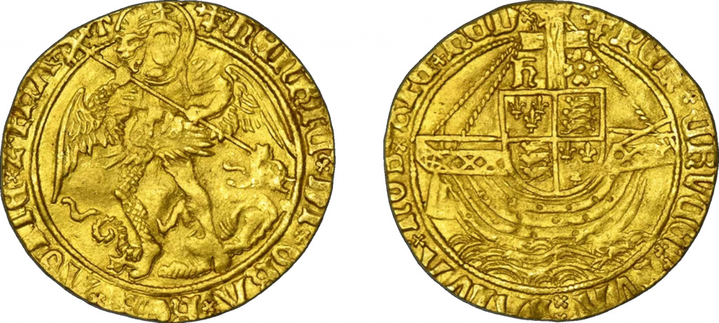 Gold angel of Henry VII