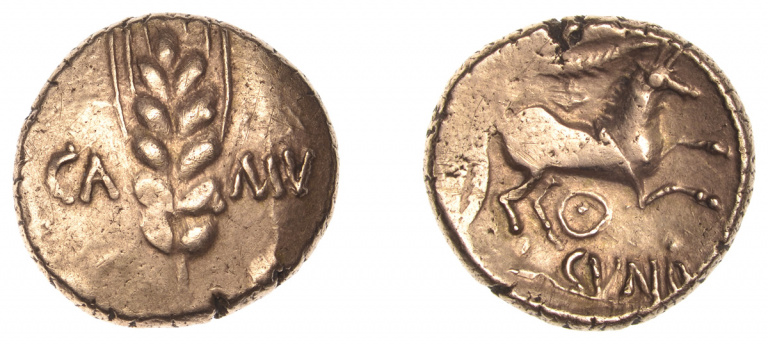 Gold stater of Cunobelin