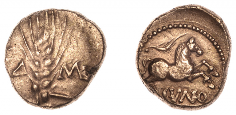 Stater of Cunobelin, Classic type
