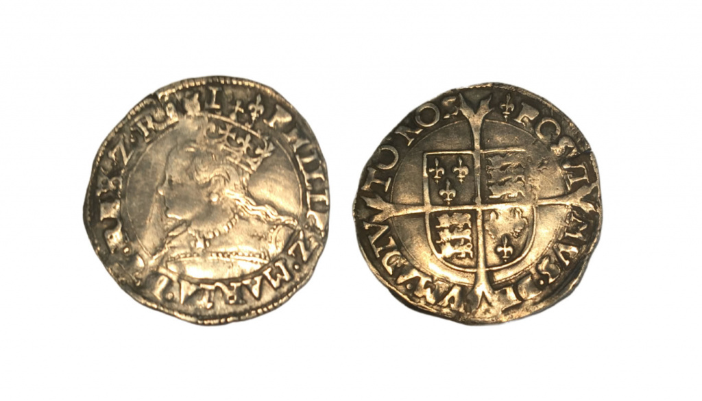 Groat of Philip and Mary