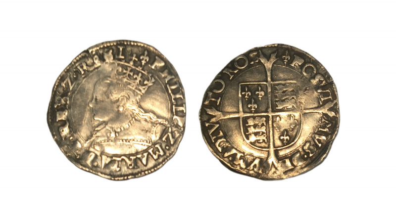 Groat of Philip and Mary