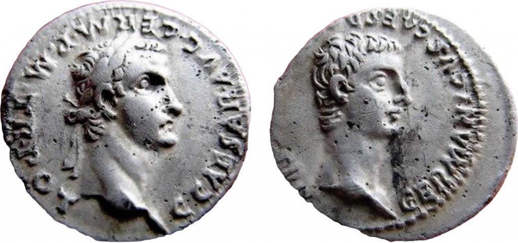 Denarius of Caligula