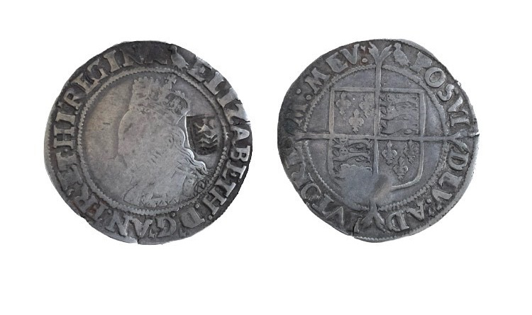 Elizabeth I shilling Zeeland countermark