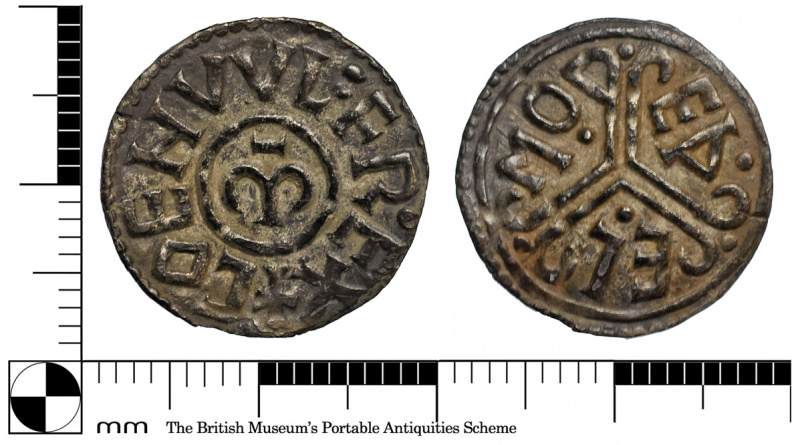 Penny of Coenwulf, tribach coinage