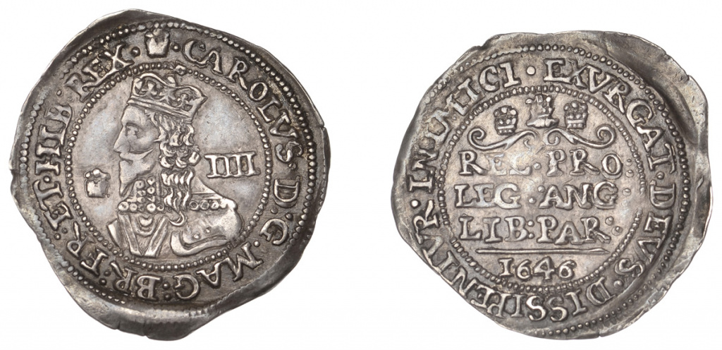 Charles I (Wellington) groat