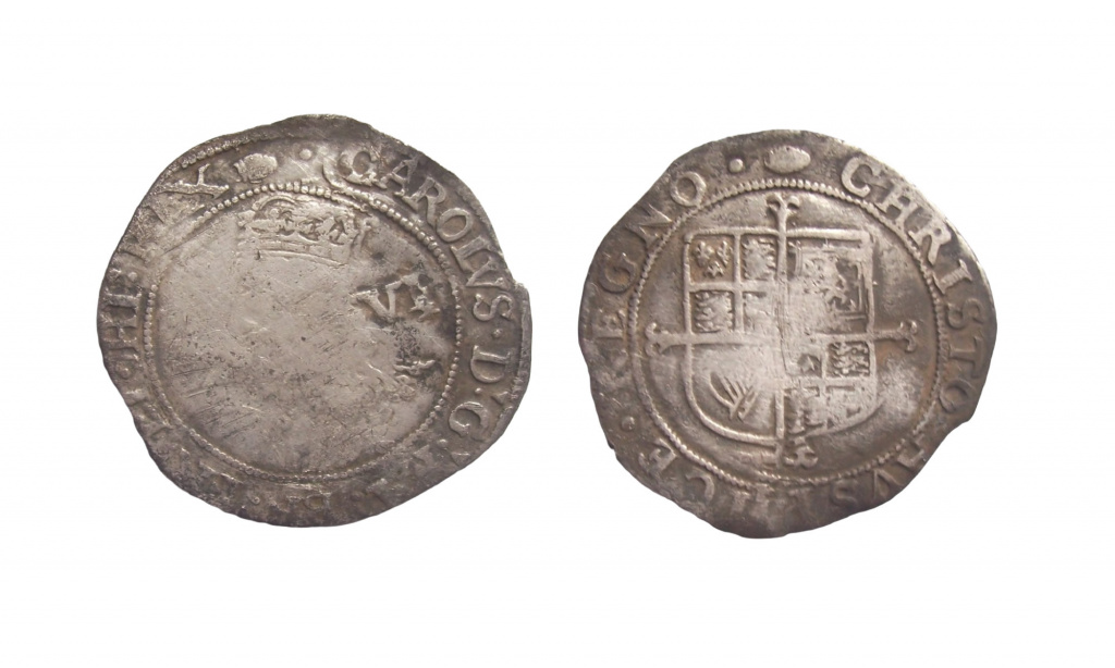 Sixpence of Charles I