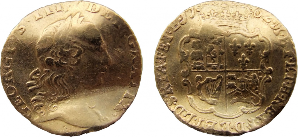 George III quarter guinea