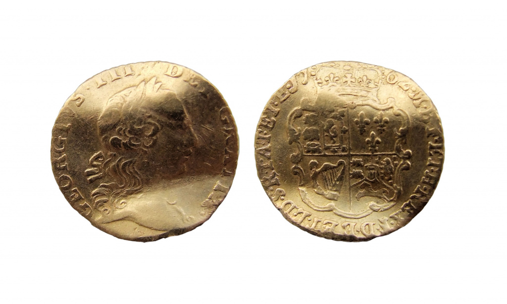 George III quarter guinea