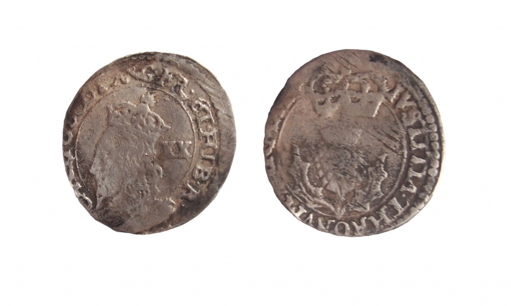 Scottish 20 pence piece of Charles I