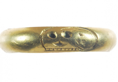 Mourning ring of Charles Tooker
